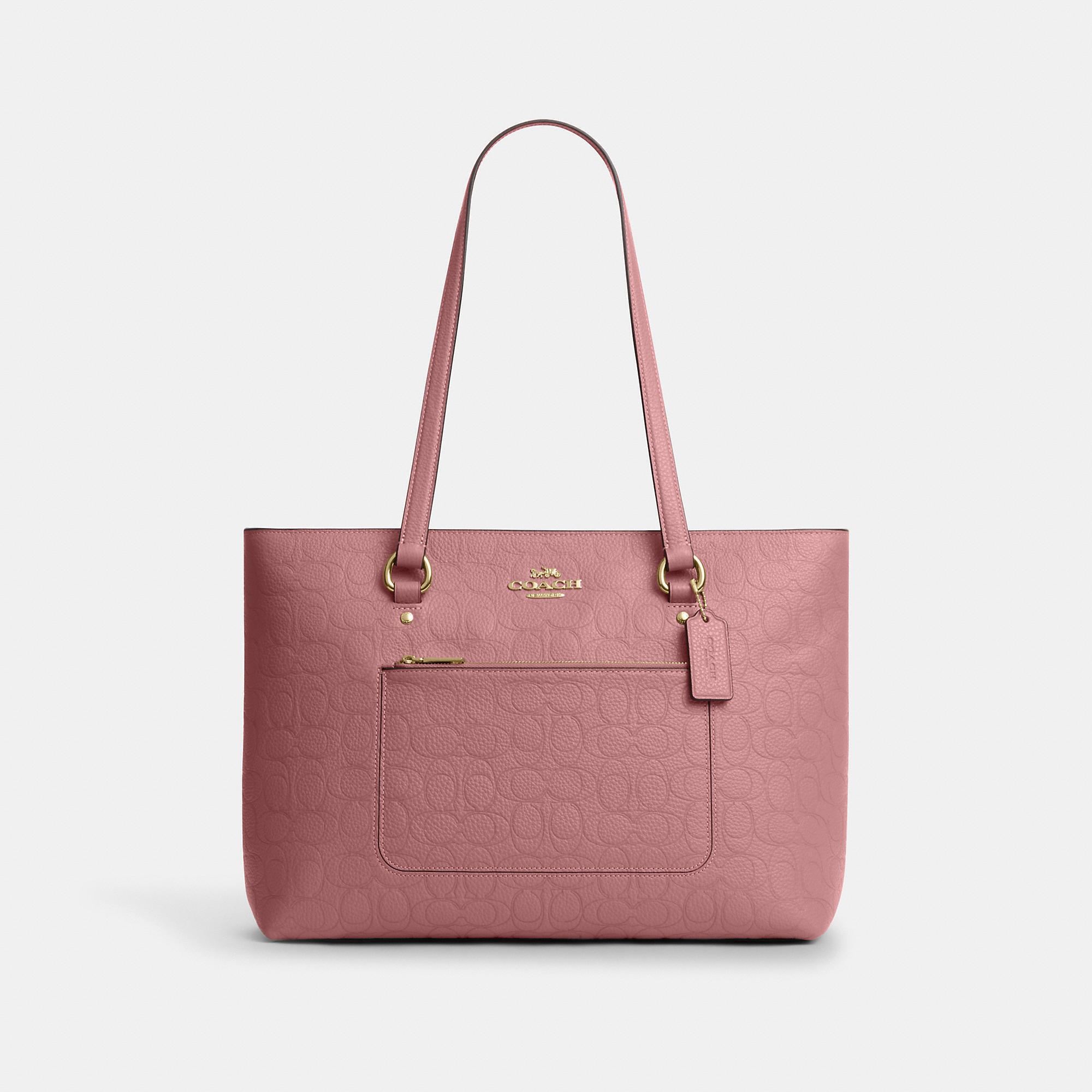 Coach Station Tote Bag In Signature Leather